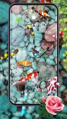 Fish Live Wallpapers android App screenshot 0