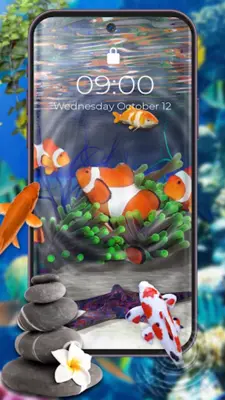 Fish Live Wallpapers android App screenshot 1